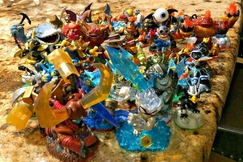 Figurine skylanders scegli - figurine,